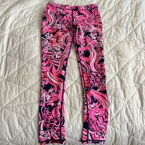Lilly Pulitzer little girls mini weekender leggings size XL 12-14